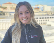 Delaney Huffman interns at NATPE 2020