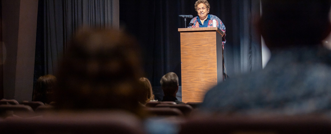 Donna Shalala at Celebrating Women who Communicate. Photo by TJ Lievonen.