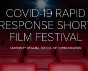 The Covid-19 Rapid Response Short Film Festival takes places on May 9 at 4 p.m. through Zoom.