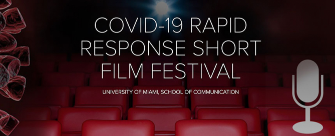 The Covid-19 Rapid Response Short Film Festival takes places on May 9 at 4 p.m. through Zoom.