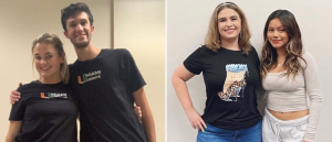 UM Debaters Anna Heinzen, John Oliva, Mollie Blank, and Leah Castaneda.