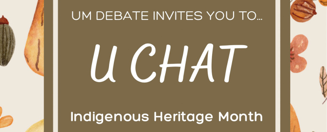 U Chat Indigenous Heritage Month: A discussion of indigenous feminism and mental health in the community