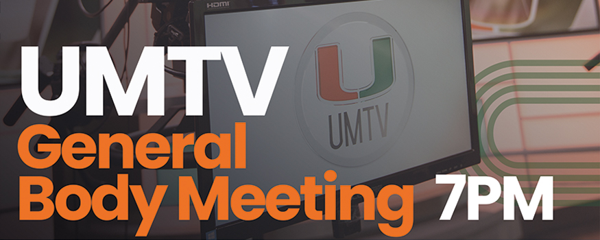 UMTV General Body Meeting