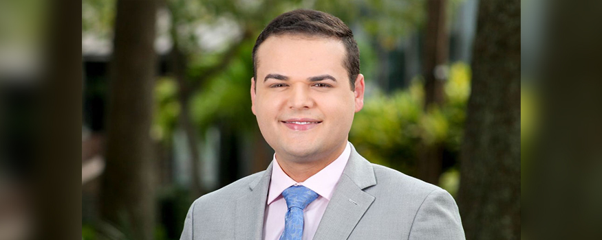 Dylan Lyons, 24, a reporter with Spectrum News 13 in Orlando, was slain while on assignment at a homicide scene outside Orlando, Florida, on Feb. 22.