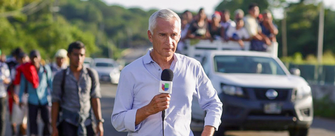 Reporter and anchor Jorge Ramos has established an endowed scholarship at the School of Communication for journalism students.