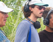 Co-directors Tom Musca and Alex Musca with director of photography Angel Barroeta. Photo: Courtesy of Tom Musca.