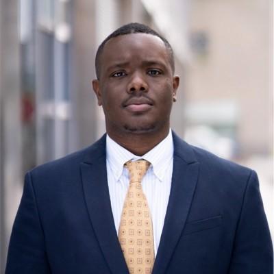 Professional headshot of University of Miami alumnus Trevon James