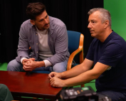 Rafal Sokolowski, assistant professor of film directing for the Department of Cinematic Arts in the School of Communication, brings his acting and directing skills to teaching the art.