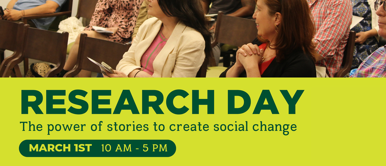 Research Day: The Power of Stories to Create Social Change