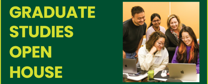 Graduate Studies: Open House