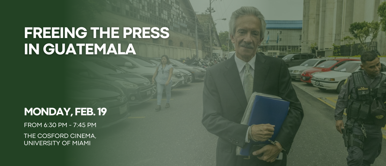 Freeing the Press in Guatemala