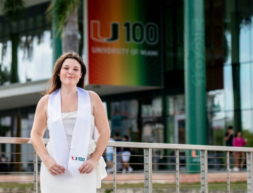 University lit the way for student’s future