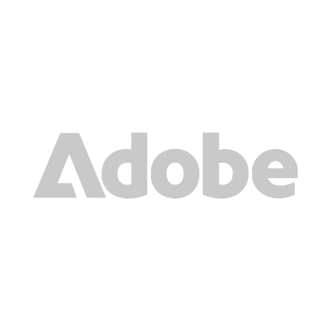 Adobe Logo Gray