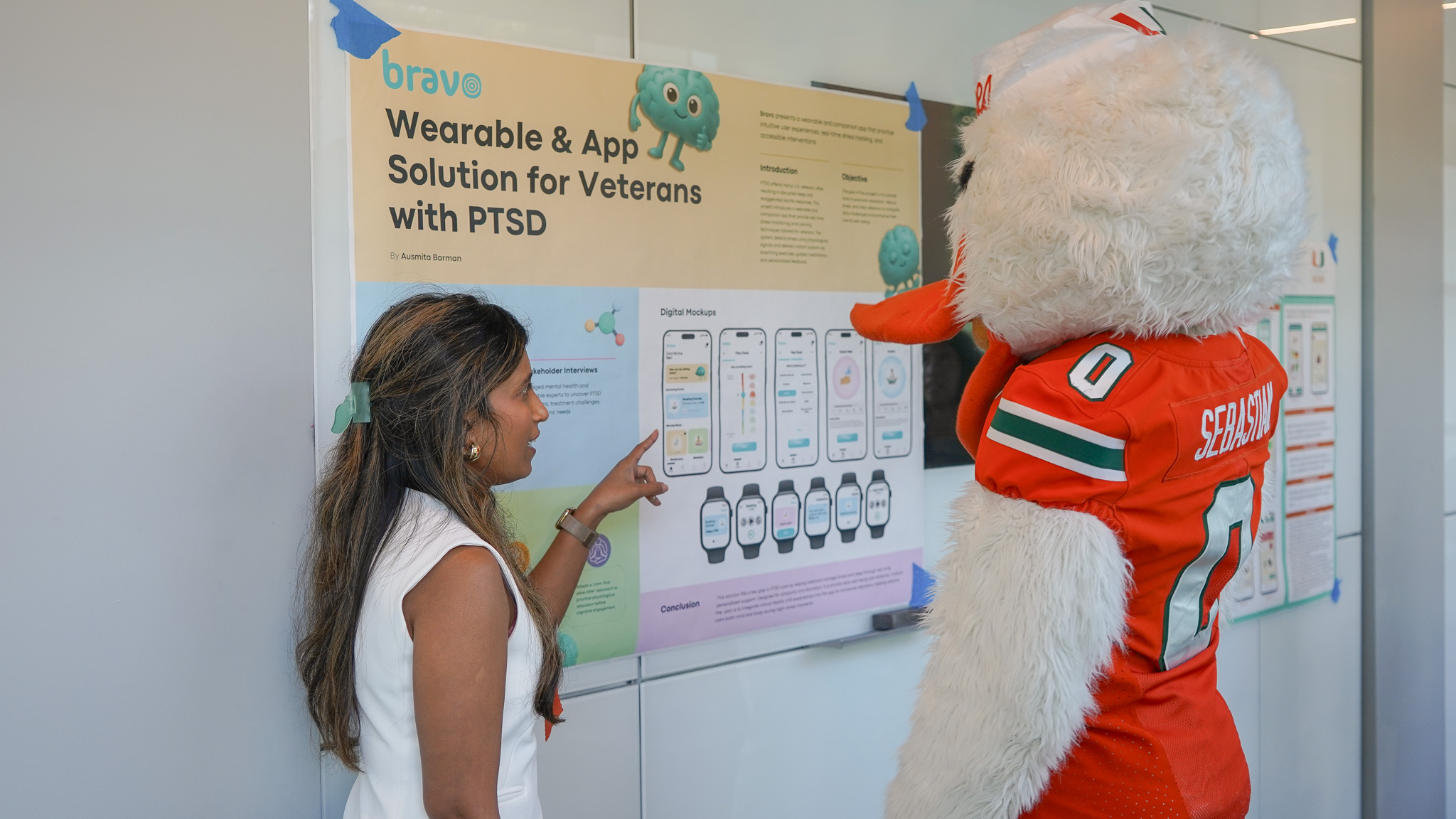 Ausmita with Sebastian 2025