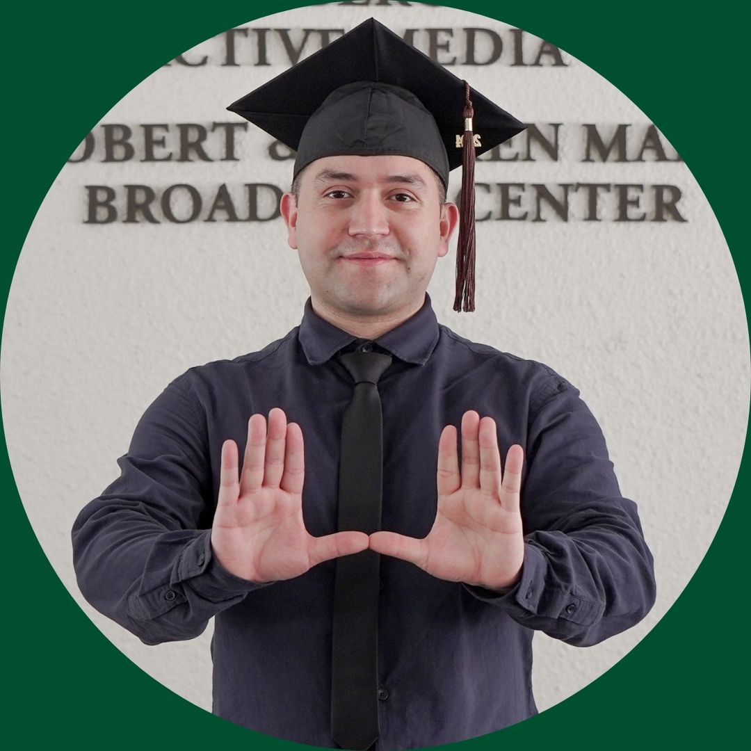 Erik Soriano Interactive Media MFA Alum Green