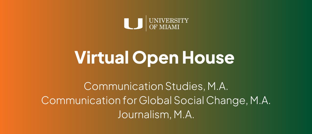 Grad Open House 2025 M.A.s