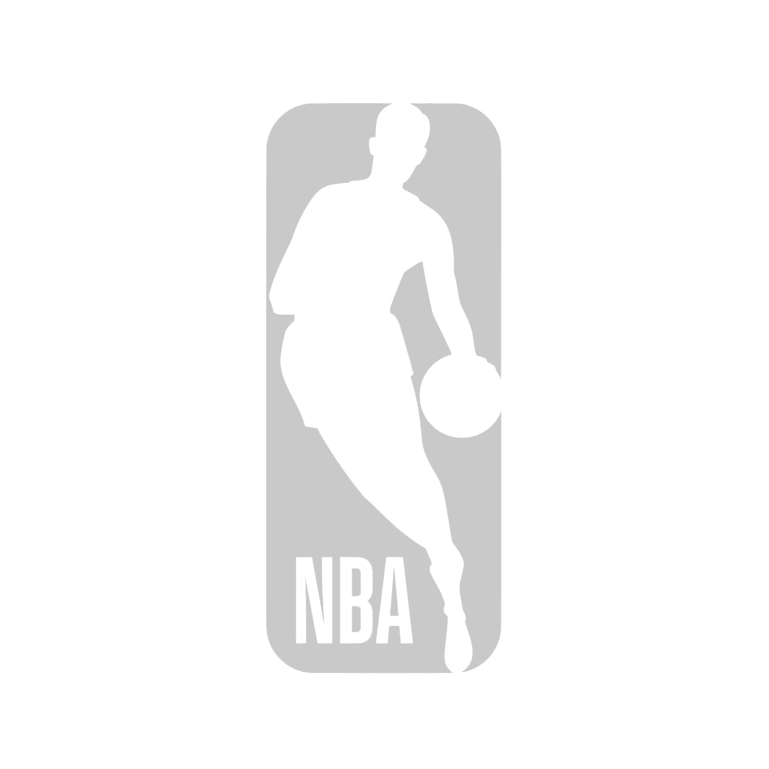 NBA Logo Gray
