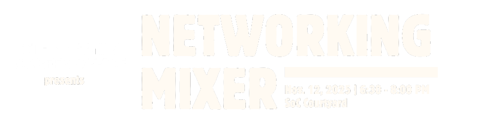 Networking Mixer 2025 Text for Banner