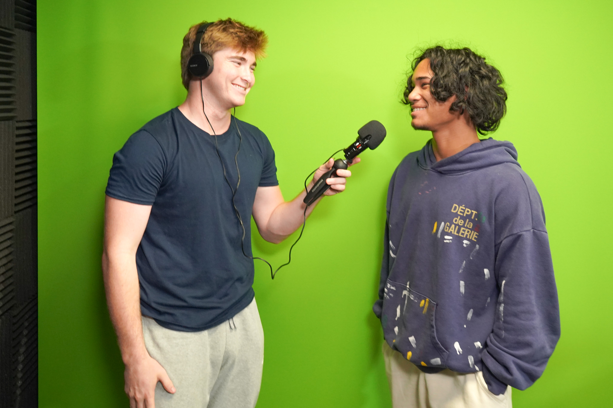 Wolfson Podcast Workshop 2025 Green Screen